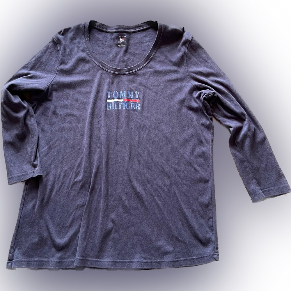 Tommy Hilfiger 3/4 Length Sleeve Shirt, size 1X